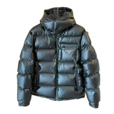 Prada Pocket Puffer Jacket Black